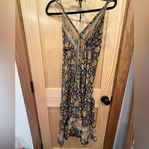 India Boutique Multicolor Floral Maxi Dress